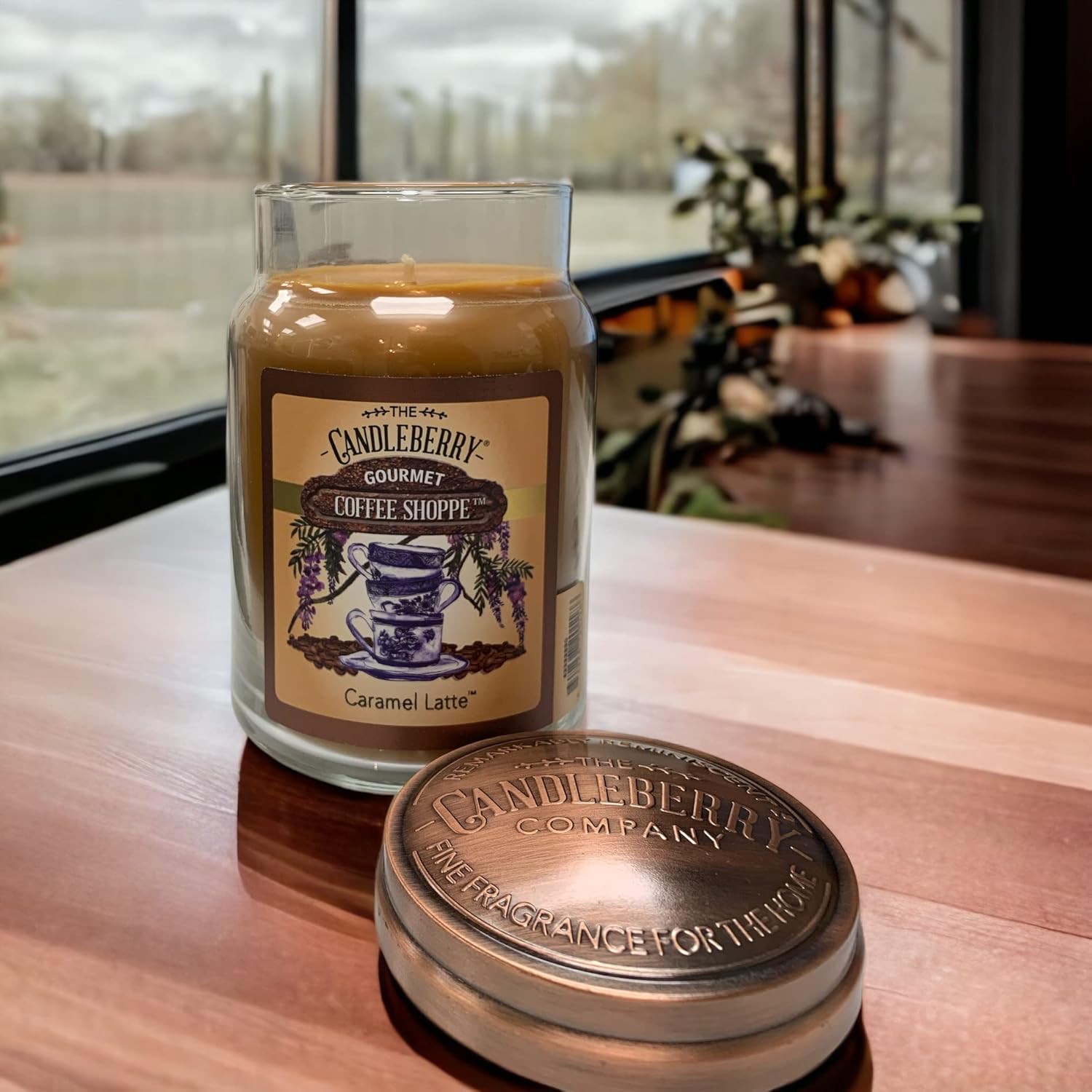 Candleberry Candles Colección Gourmet Coffee Shoppe  Fragancias fuertes para el hogar  Vertido a mano en los Estados Unidos  Altamente perfumado y