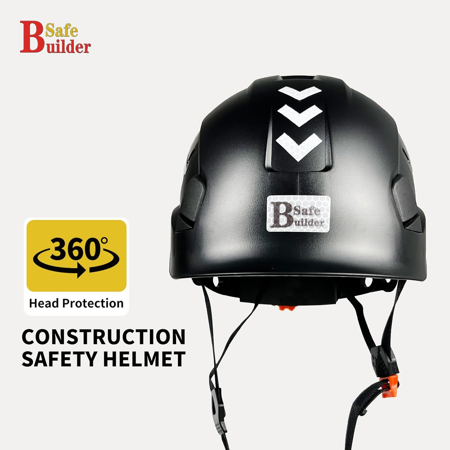 CR06 Casco de seguridad de construcción ABS Sistema de ventilación ajustable aprobado por OSHA cascos de trabajo industrial protección de cabeza