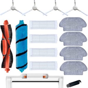 Piezas de repuesto para Xiao-Mi Proscenic M6 Pro Mi robot trapeador de vacío P Mop Pro Viomi V2 V3 SE filtro HE-PA paño lado fregona rodillo cepillo Piezas de repuesto para Xiao-Mi Proscenic M6 Pro Mi robot trapeador de vacío P Mop Pro Viomi V2 V3 SE filtro HE-PA paño lado fregona rodillo cepillo