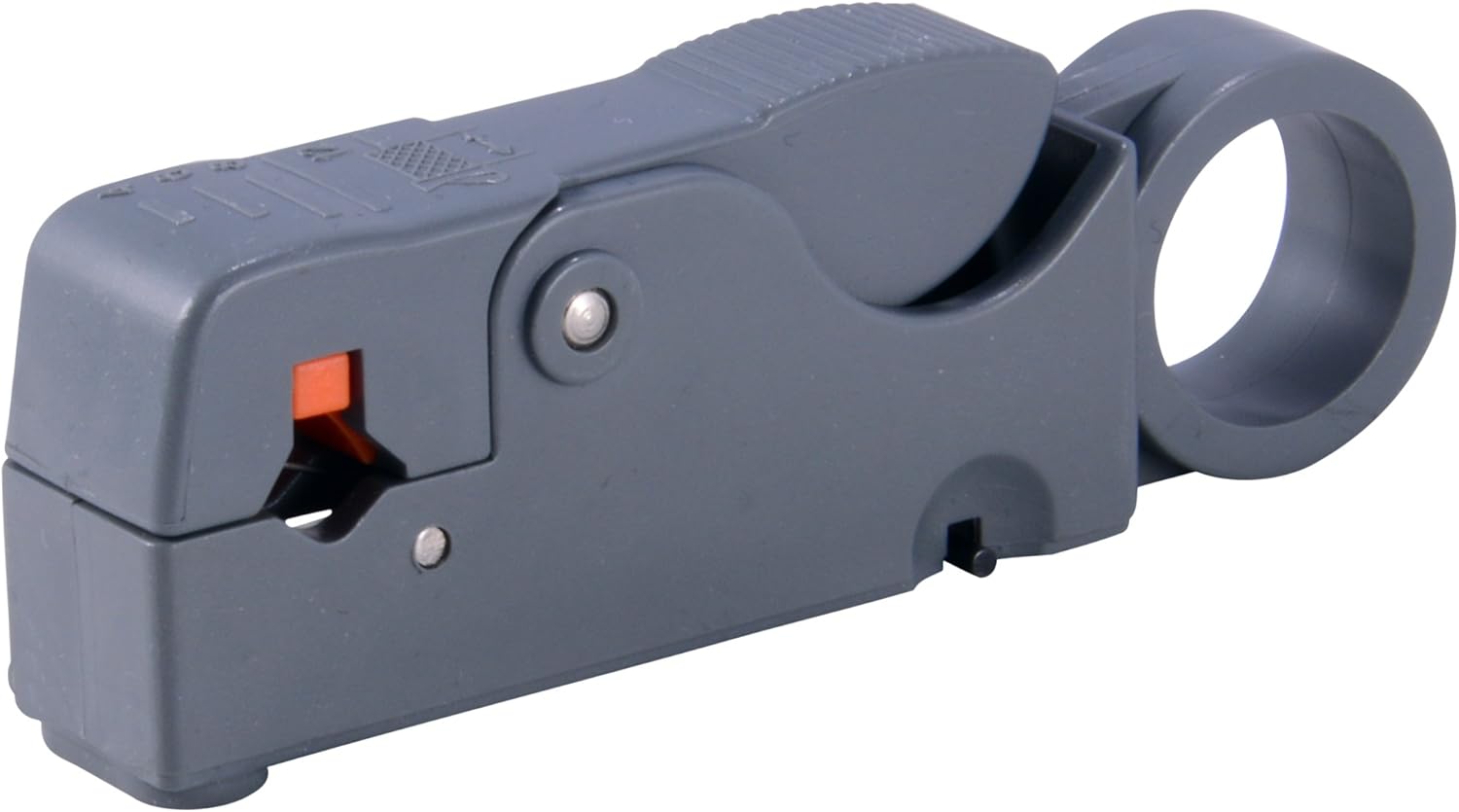 JacobsParts Herramienta manual giratoria de pelado de cable coaxial universal para RG58, RG59, RG6, RG62, CAT5 y más