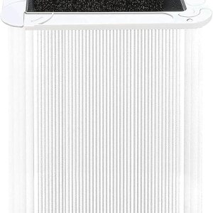 1 paquete de 121 filtros de repuesto compatibles con el purificador de aire Blueair Blue Pure 121, filtro H13 True HEPA y filtro de carbón activado 1 paquete de 121 filtros de repuesto compatibles con el purificador de aire Blueair Blue Pure 121, filtro H13 True HEPA y filtro de carbón activado
