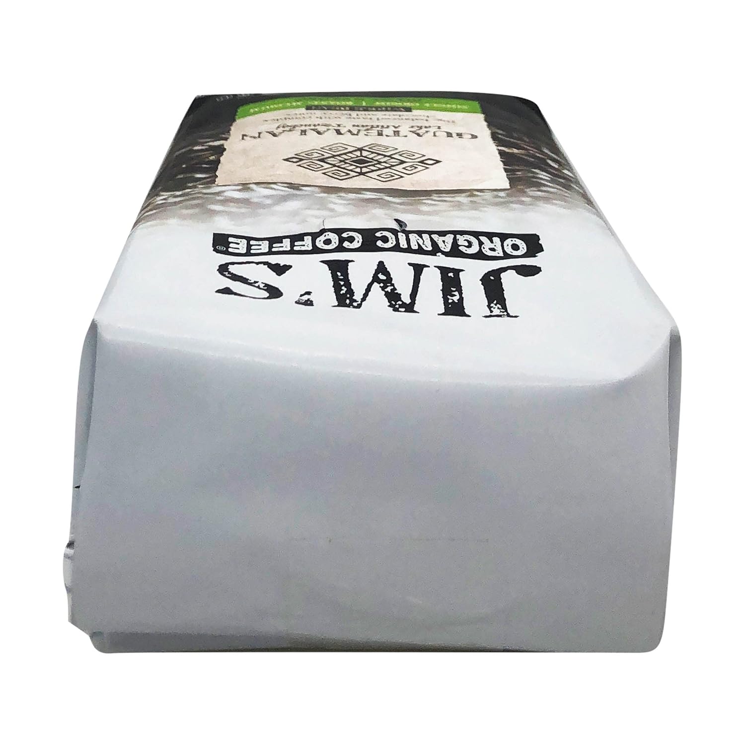 Jim’s Organic Coffee Lago Guatemalteco de Atitlán  Origen único, tostado medio  Bolsa de grano entero de 12 onzas