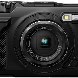 OM SYSTEM Tough TG-7 – Cámara subacuática negra, impermeable, a prueba de congelación, brillo de alta resolución, video 4K 44x Macro Shooting OM SYSTEM Tough TG-7 – Cámara subacuática negra, impermeable, a prueba de congelación, brillo de alta resolución, video 4K 44x Macro Shooting