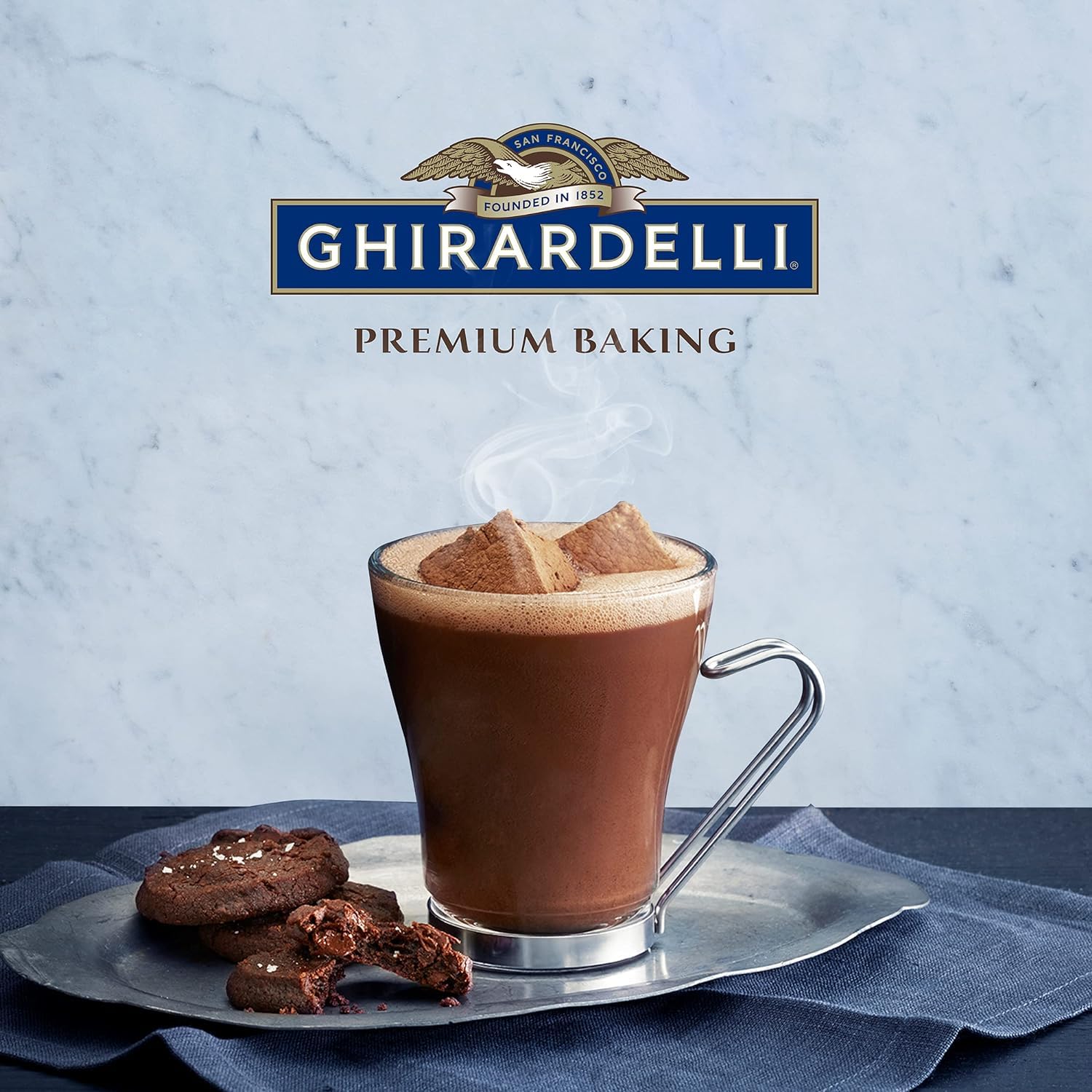 Ghirardelli – Mezcla de chocolate doble de chocolate caliente, paquetes de 0.85 onzas (paquete de 25)