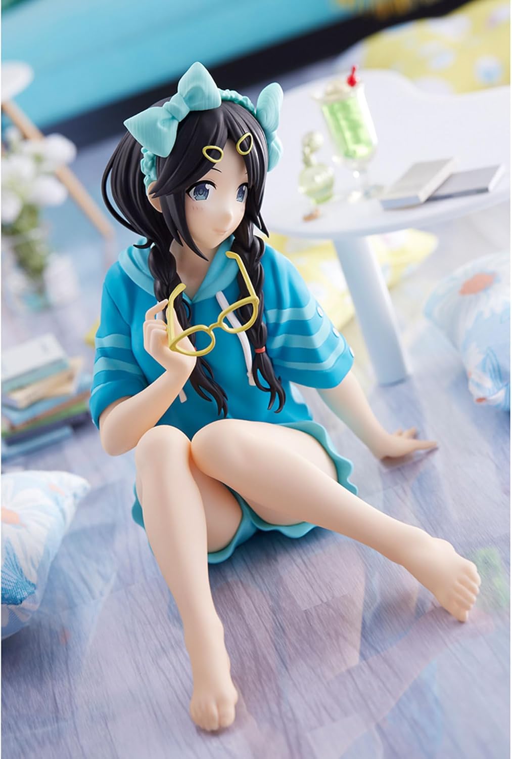 Banpresto – El Idolmaster Colores Brillantes – Tiempo de relax – Estatua de Mitsumine Yuika Mediano