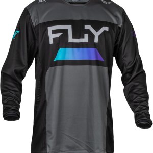 Fly Racing Camiseta Kinetic Reload 2024 para adultos, color carbónnegroazul-iridio pequeño 377-520S Fly Racing Camiseta Kinetic Reload 2024 para adultos, color carbónnegroazul-iridio pequeño 377-520S