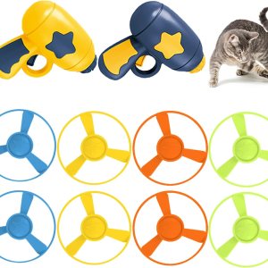 10 piezas de juguete para gatos con coloridas hélices voladoras, juguetes interactivos para gatos para gatos y gatitos persiguiendo ejercicio 10 piezas de juguete para gatos con coloridas hélices voladoras, juguetes interactivos para gatos para gatos y gatitos persiguiendo ejercicio