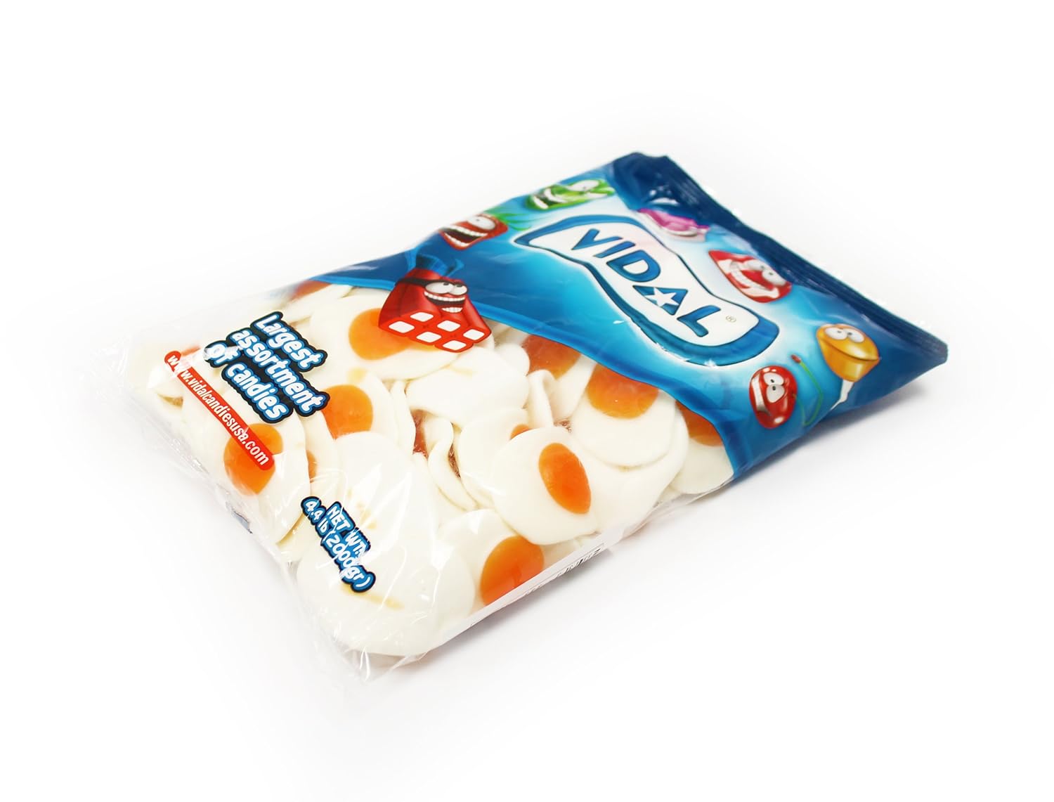 Vidal Gomitas de caramelo a granel de 4.4 libras (huevos)