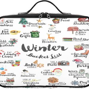 Bolsa de maquillaje de invierno, bolsa de maquillaje grande para cosméticos, tamaño de viaje, bolsa de maquillaje, bolsa de maquillaje de viaje, Bolsa de maquillaje de invierno, bolsa de maquillaje grande para cosméticos, tamaño de viaje, bolsa de maquillaje, bolsa de maquillaje de viaje,