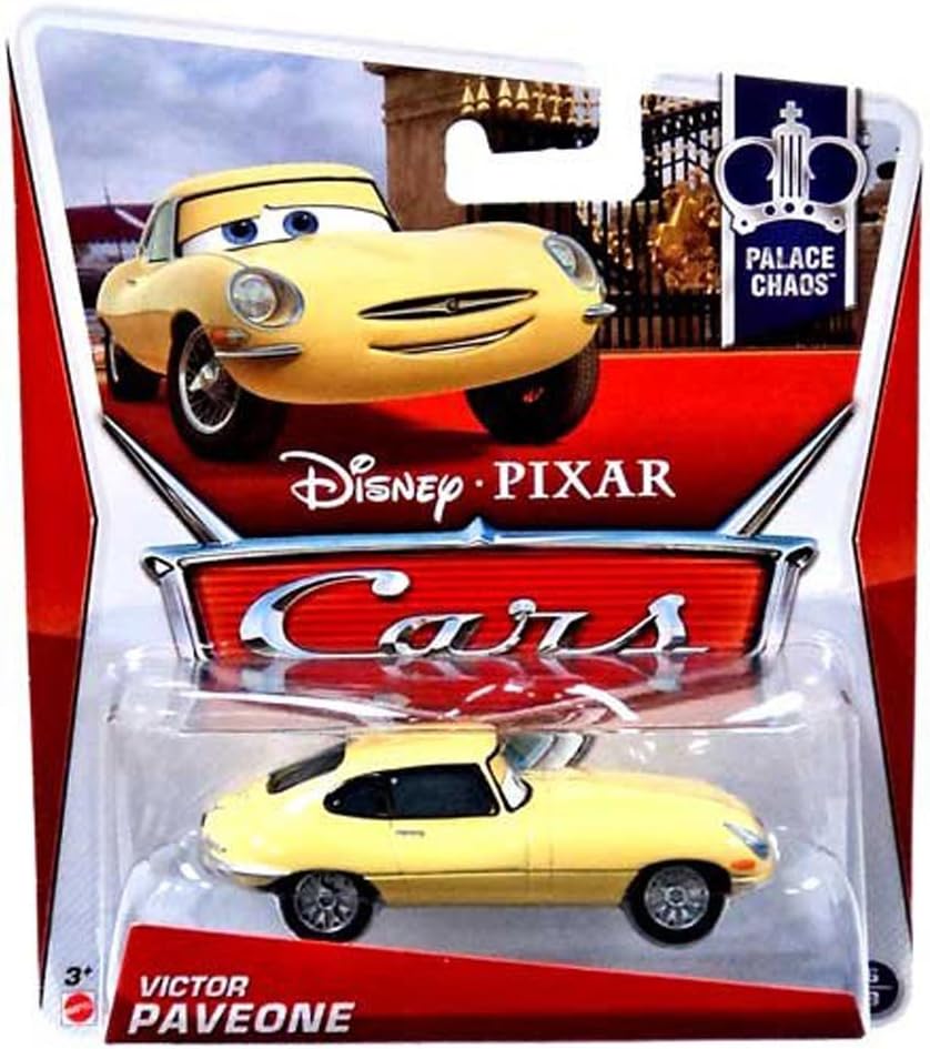 Dubblebla Disney Pixar Cars Palace Caos Die-Cast Victor Paveone #69 Escala 155