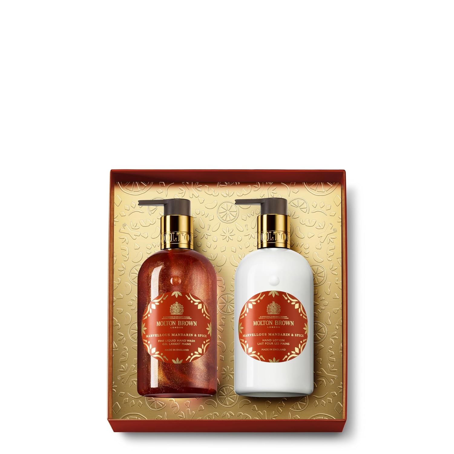 Molton Brown Maravilloso set de regalo para el cuidado de manos de mandarina y especias