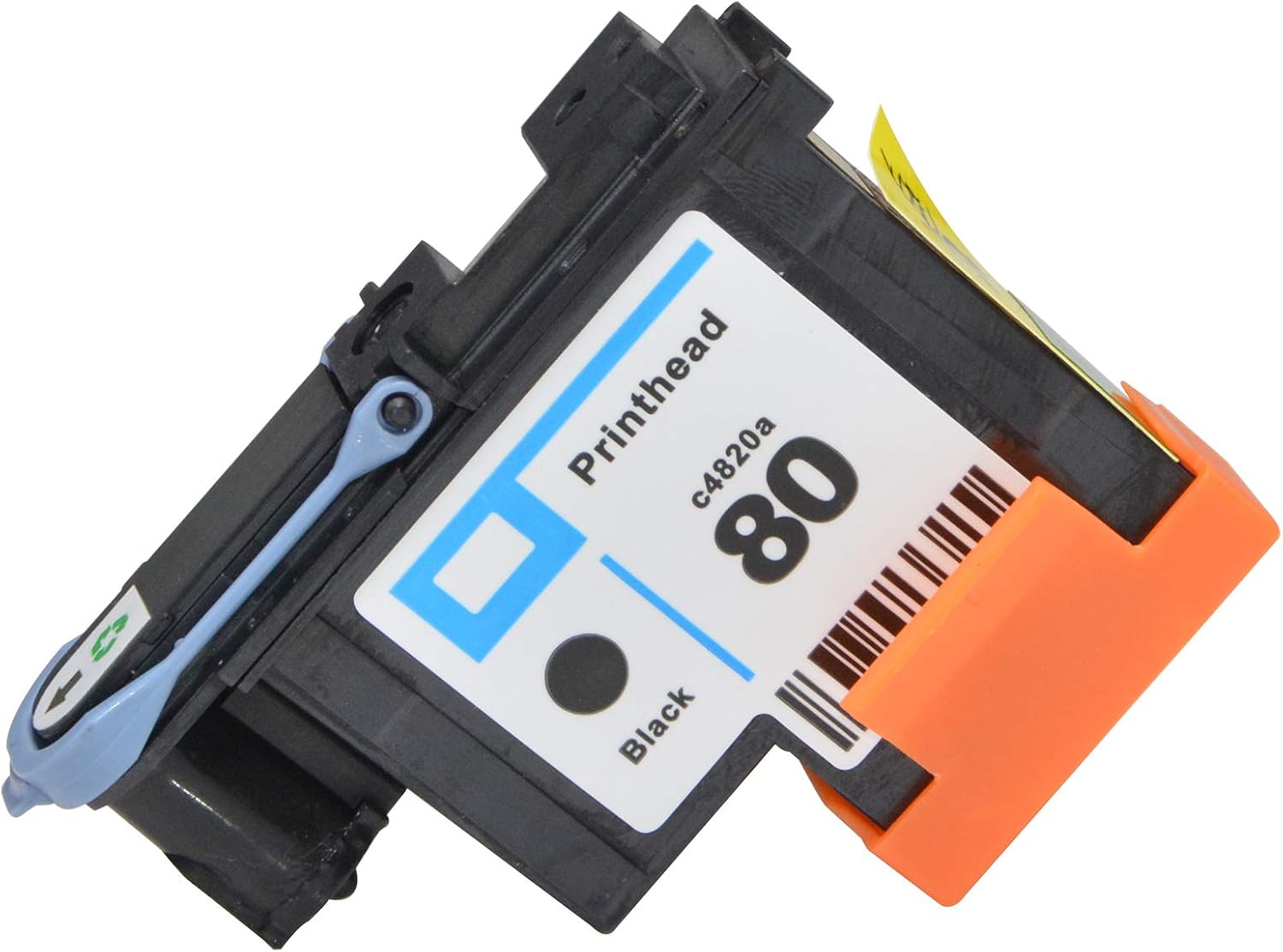 Cabezal de impresión HP 80 de alta calidad compatible con nuevos chips actualizados para impresora HP1000 1050 1055C 415.4 in, paquete de 1 (BK)