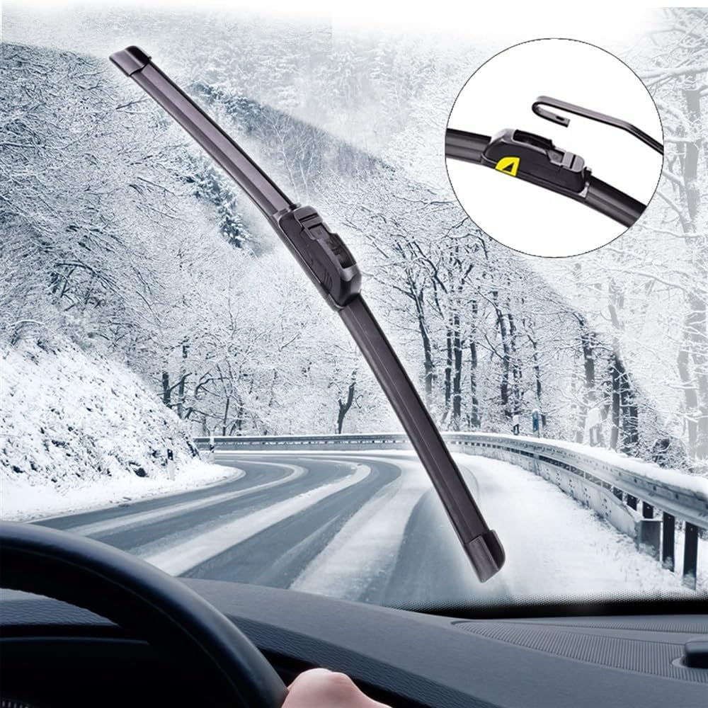 Compatible con BMW Z3 2000 2001 2002 Escobillas limpiaparabrisas, accesorios de cortador, gancho U J (color  conducción a la izquierda)