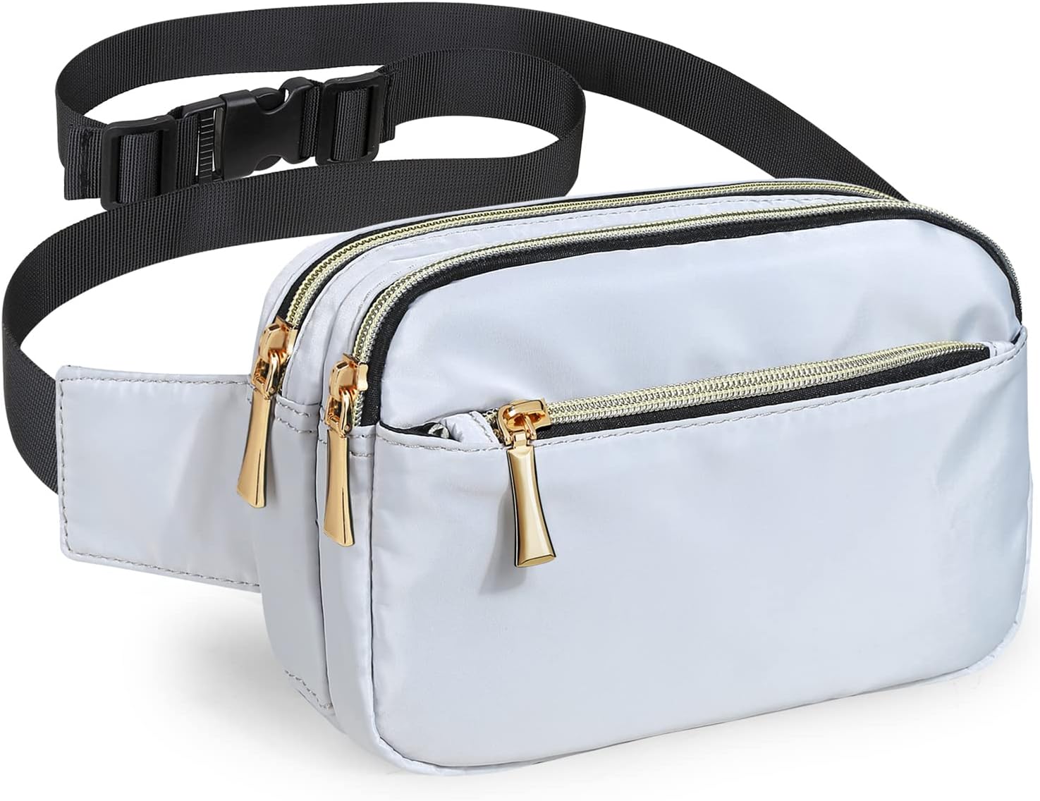 Riñoneras para mujeres y hombres, a la moda, de talla grande, para niñas y niños, con 5 bolsillos, cinturón ajustable, linda bolsa de cadera para