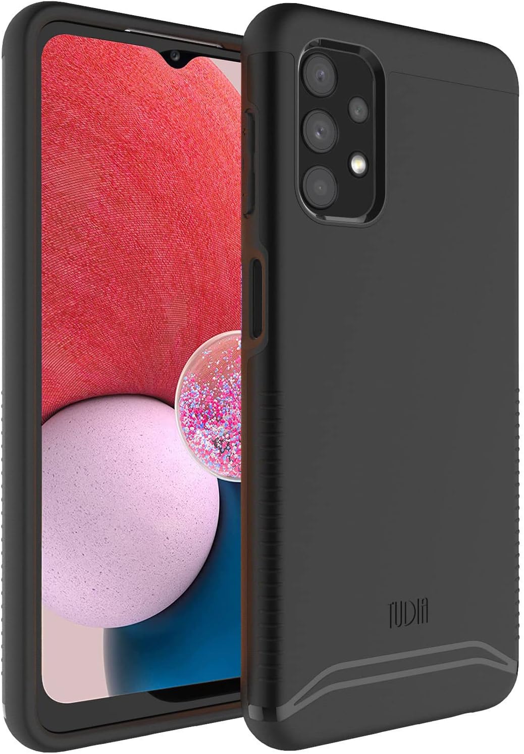 TUDIA DualShield – Funda diseñada para Samsung Galaxy A13 4G, fusión a prueba de golpes, grado militar, delgada, de doble capa, protección