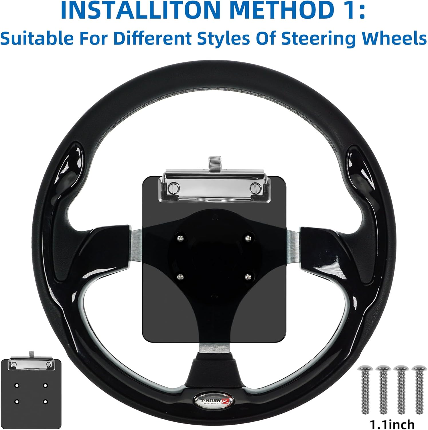 Soporte para tarjeta de puntuación para carrito de golf con soporte para lápiz para Club Car, EZGO, YA, Icon, Star Car, Excar y otros carritos de