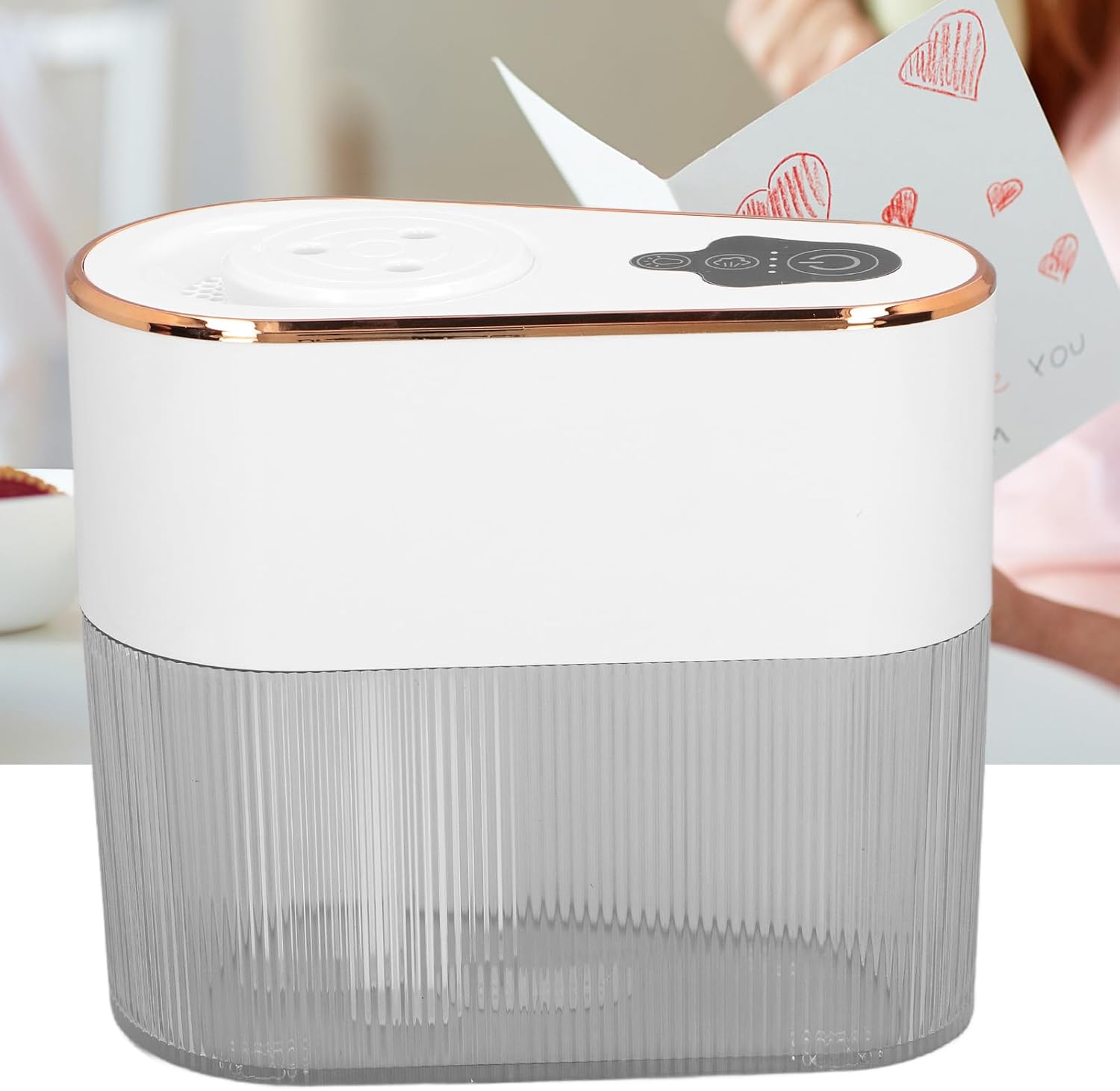Humidificación de gran volumen de niebla con carga USB, comodidad de carga USB, tecnología de triple pulverización, uso multifuncional, luz colorida