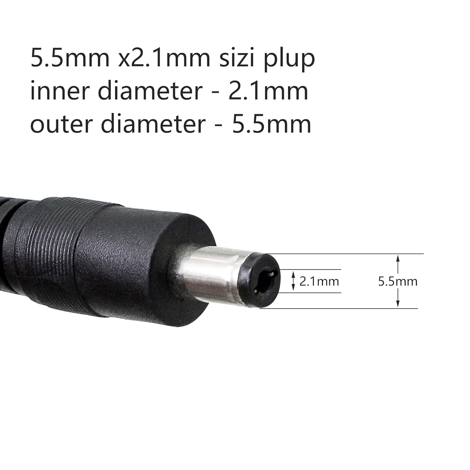 CERRXIAN 23.6 in 14AWG DC 0.217 in x 0.083 in Macho a SAE 2 Pin Cable de Desconexión Rápida Arnés de Cable de Extensión para Alimentaciones