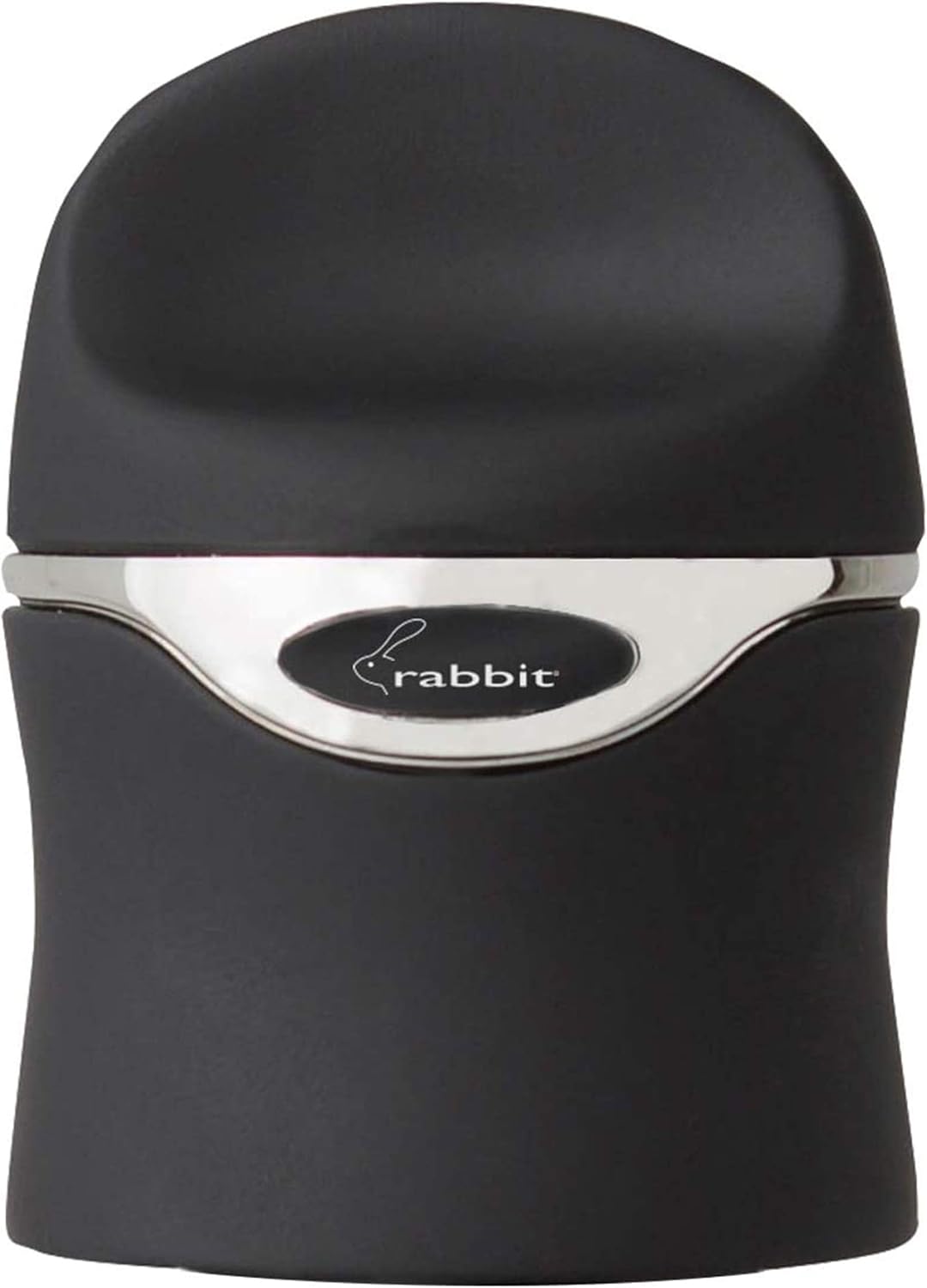 Rabbit Juego de 4 tapones para botellas, multicolor, champán y vino (terciopelo negro)