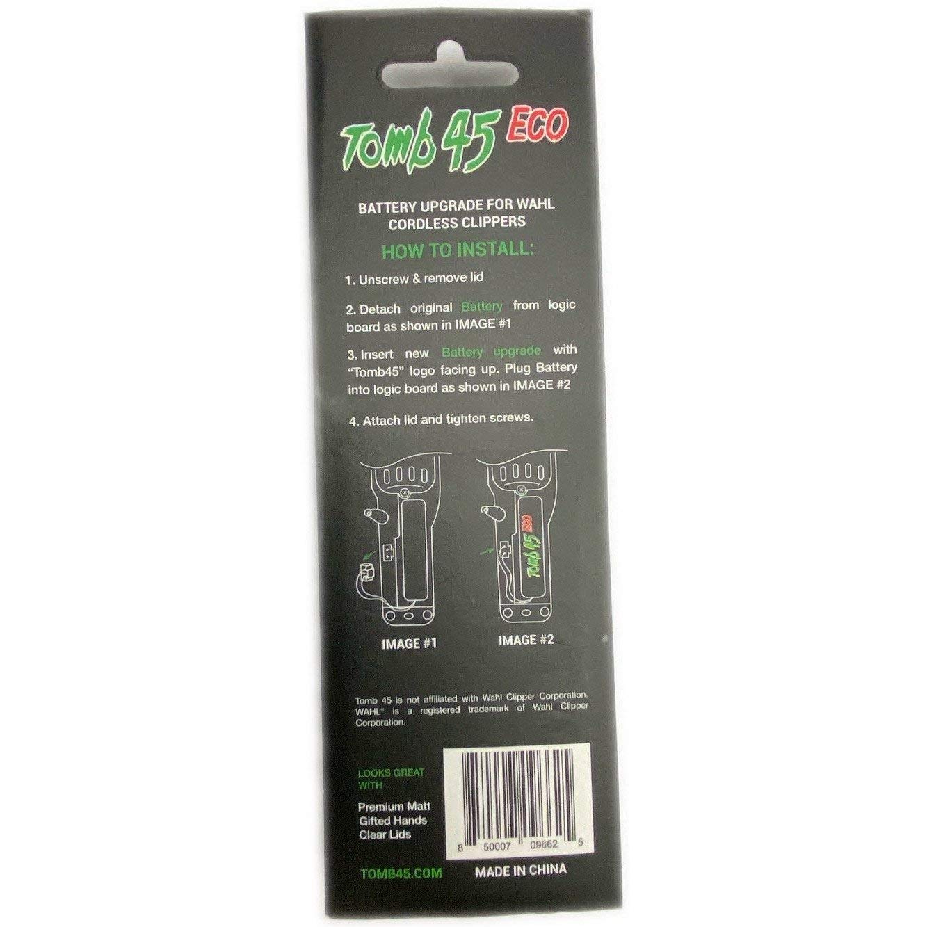 Tomb 45 Actualización de batería para cortaúñas inalámbricas WAHL, reemplazo de batería de alta capacidad para WAHL Clippers, Cordless Senior,