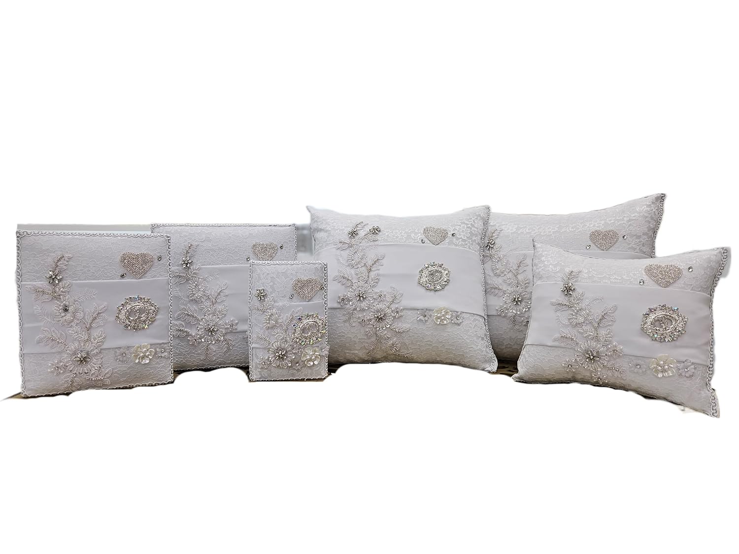A&C Quinceañeras and More Wedding accessories Wedding Album Wedding Guest book Wedding Pillow Cojines de boda Personalized wedding Pillows 182