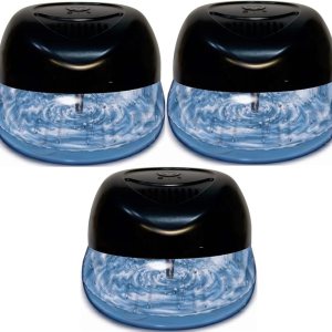 Bluonics Fresh Aire – Paquete de 3 lavadores de agua, revitalizador de aire y ambientador con una botella de fragancia de eucalipto con luz Bluonics Fresh Aire – Paquete de 3 lavadores de agua, revitalizador de aire y ambientador con una botella de fragancia de eucalipto con luz
