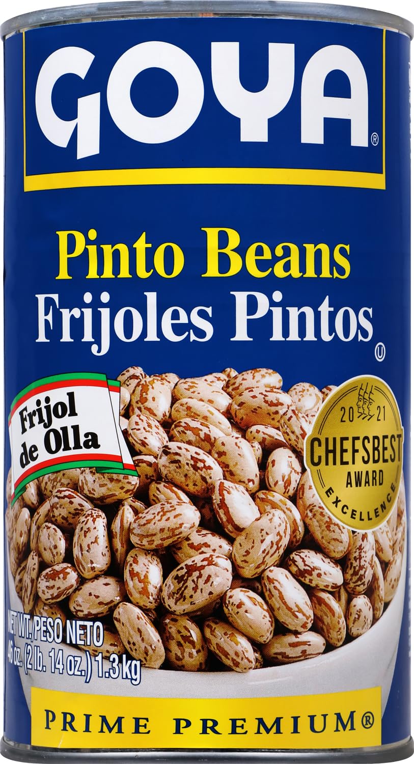 Goya Foods Frijoles pintos, 46 onzas (paquete de 12)