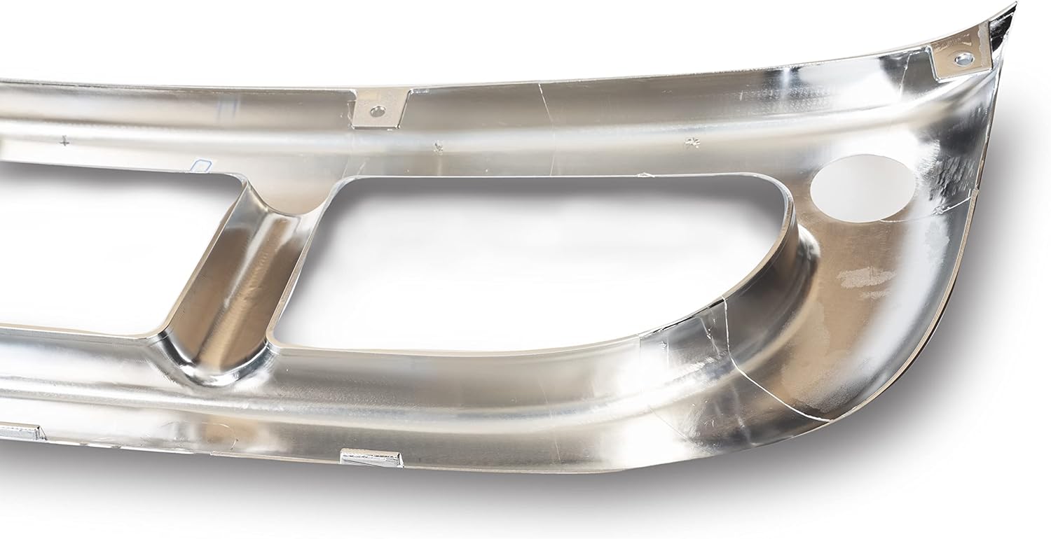 BXZ Cubierta exterior central cromada para parachoques delantero Facia Fit para Freightliner Cascadia 2008-2017