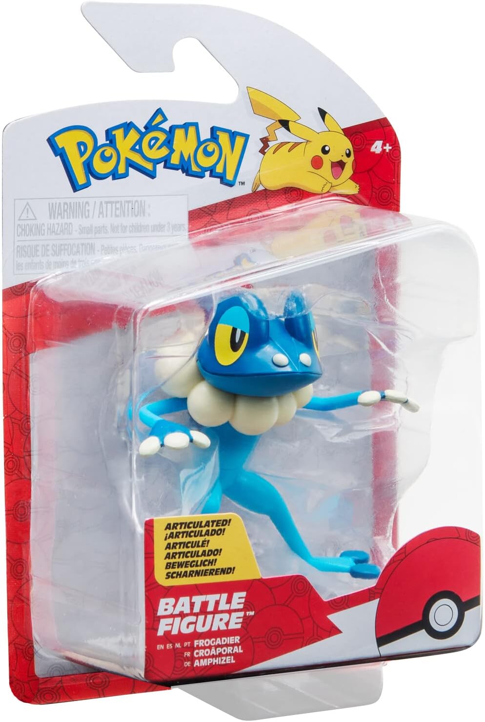 Pokemon Valor de la figura de batalla – Frogadier