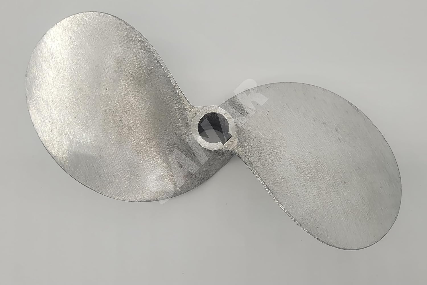 SANAR Aluminum Propeller for Longtail Mud Motor Long Tail Boat – Keyed Tapered Shaft