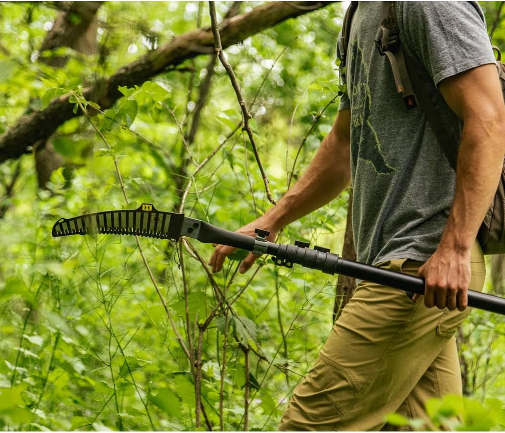Hawk Sierra de poste de 14′ con hoja SK5 de acero de alto carbono de 11 pulgadas