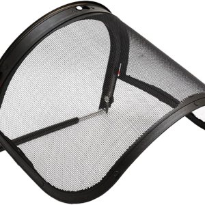 Juego de protector facial y soporte de repuesto para cascos de ala completa, visera de alambre de metal Juego de protector facial y soporte de repuesto para cascos de ala completa, visera de alambre de metal