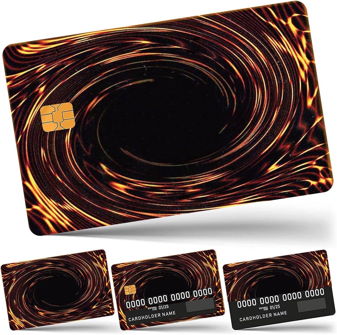 Calcomanías para tarjetas de crédito de anime para transporte, llaves, débito, tarjeta de crédito, licencia de conducir, funda de tarjeta diseñada