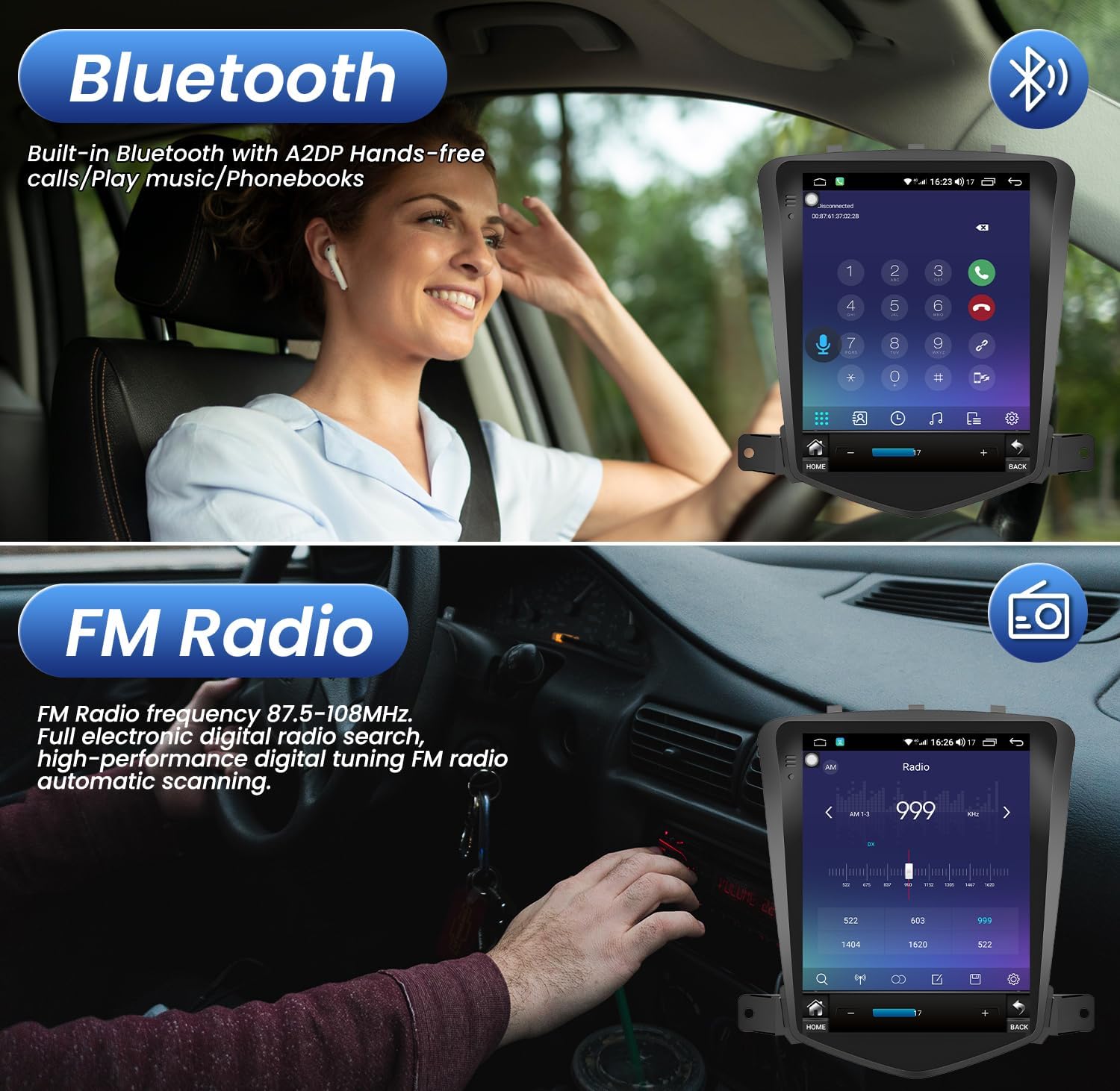 5G WiFi 4+32 GB Radio de coche para Chevrolet Chevy Cruze 2009-2015 2016 Limited 10.4 pulgadas Octa Core Tesla estilo coche estéreo IPS pantalla