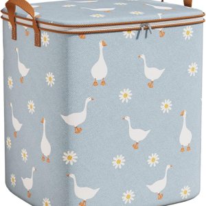 Contenedores de almacenamiento con cremallera, organizadores de armario y colcha móvil, cesta de almacenamiento de ropa de gran capacidad, caja de Contenedores de almacenamiento con cremallera, organizadores de armario y colcha móvil, cesta de almacenamiento de ropa de gran capacidad, caja de