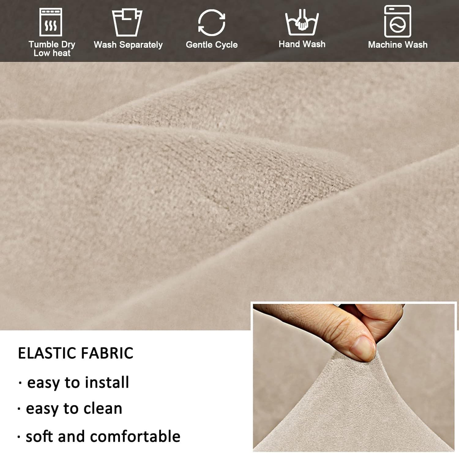 HAOYONG Funda para silla de videojuegos, de terciopelo, elástica, para silla de computadora, funda para silla de jefe, funda universal giratoria