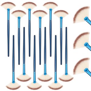 Ziliny 12 piezas de cepillo facial suave para colorete, cepillo de maquillaje, aplicador de ácido, herramientas cosméticas multiuso para máscara de Ziliny 12 piezas de cepillo facial suave para colorete, cepillo de maquillaje, aplicador de ácido, herramientas cosméticas multiuso para máscara de