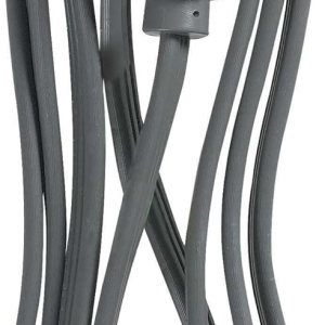 Woods 3573 163 SPT-3 Cable de alimentación de repuesto en ángulo recto de 6 pies, color gris Woods 3573 163 SPT-3 Cable de alimentación de repuesto en ángulo recto de 6 pies, color gris