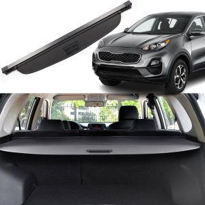 Cubierta de carga para Kia Sportage 2017 2018 2019 2020 2021 2022 Cubierta de maletero trasero cubierta de seguridad para maletero blindaje Cubierta de carga para Kia Sportage 2017 2018 2019 2020 2021 2022 Cubierta de maletero trasero cubierta de seguridad para maletero blindaje