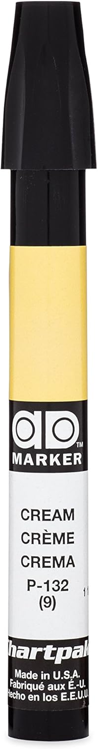 AD Marker The Original Chartpak, Tri-Nib, crema, 1 cada uno (P132)