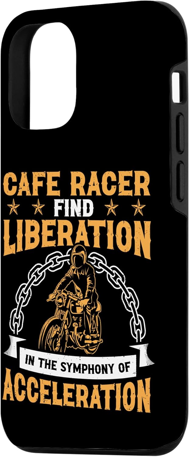 iPhone 14 Style Meets Speed & Passion Fuels The Ride – Cafe Racer Case