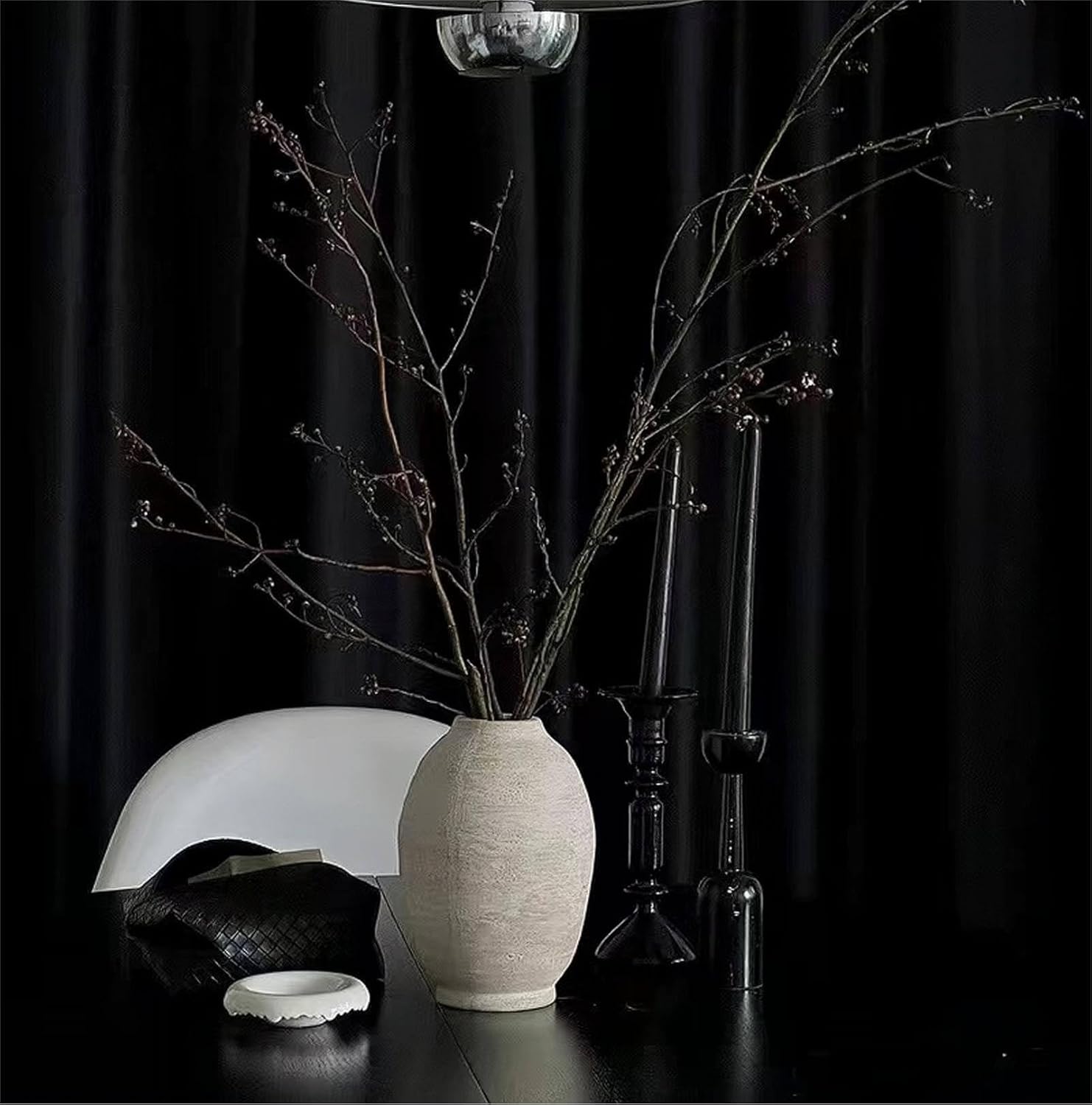 Florero rústico de cerámica de decoración bohemia, moderno jarrón rústico para decoración del hogar. Decoración y accesorios de sala de estar,