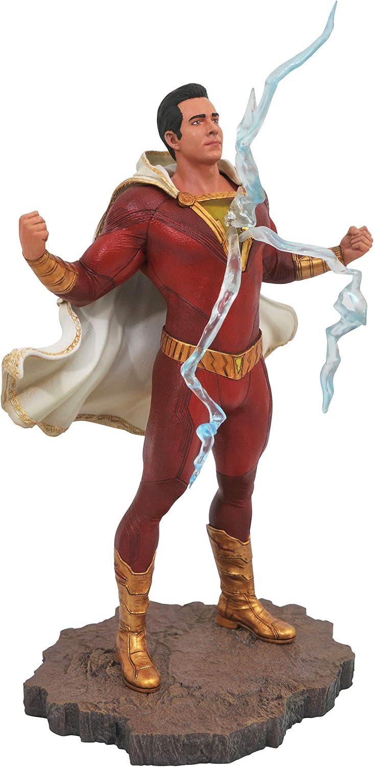 Diamond Select Toys DC Gallery Figura de PVC de Shazam (versión de película)