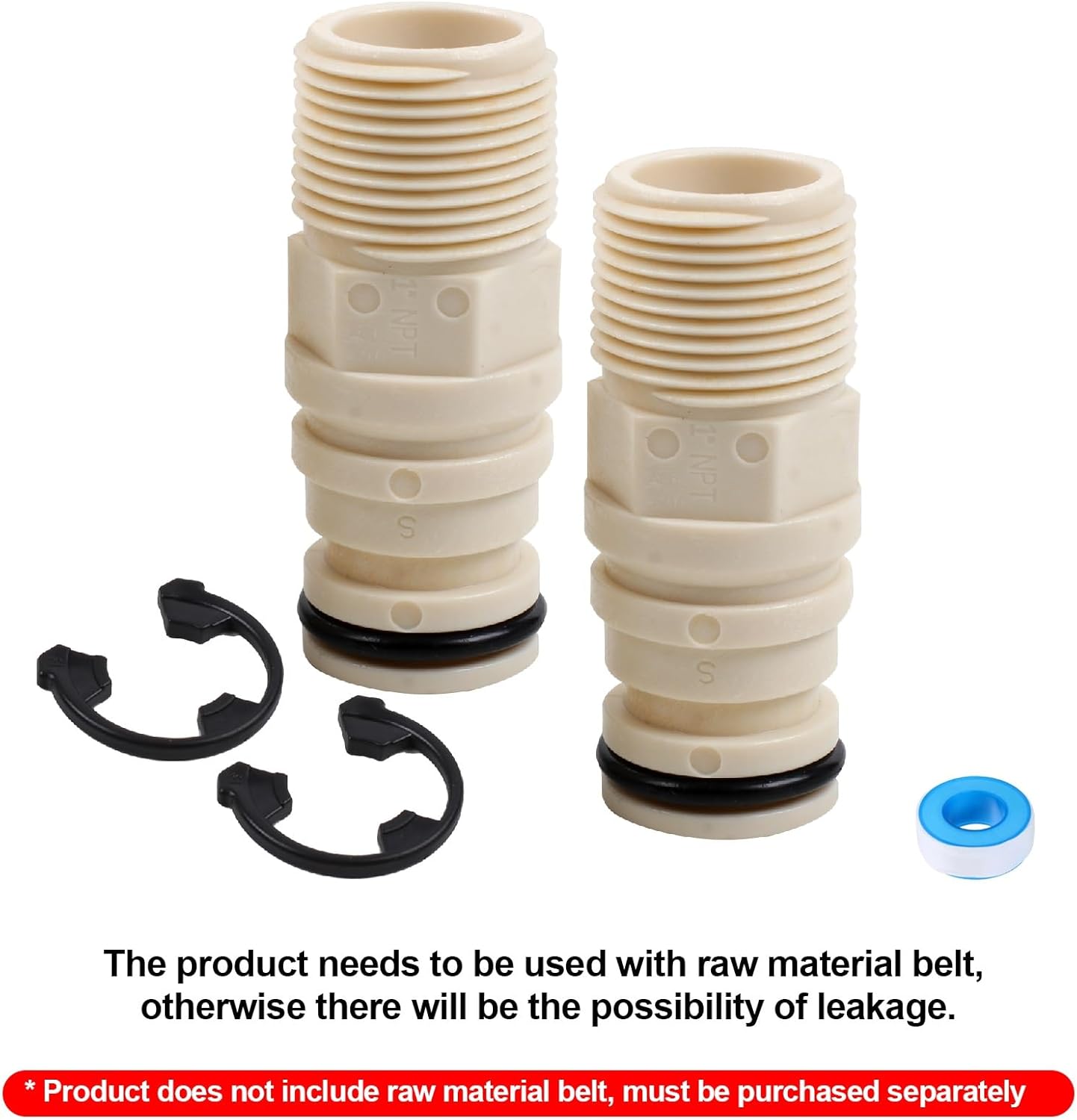 Kit adaptador de instalación de suavizante de agua 7280203 compatible con Kenmore, GE, Whirlpool, Morton, NorthStar, EcoWater, EcoPure etc