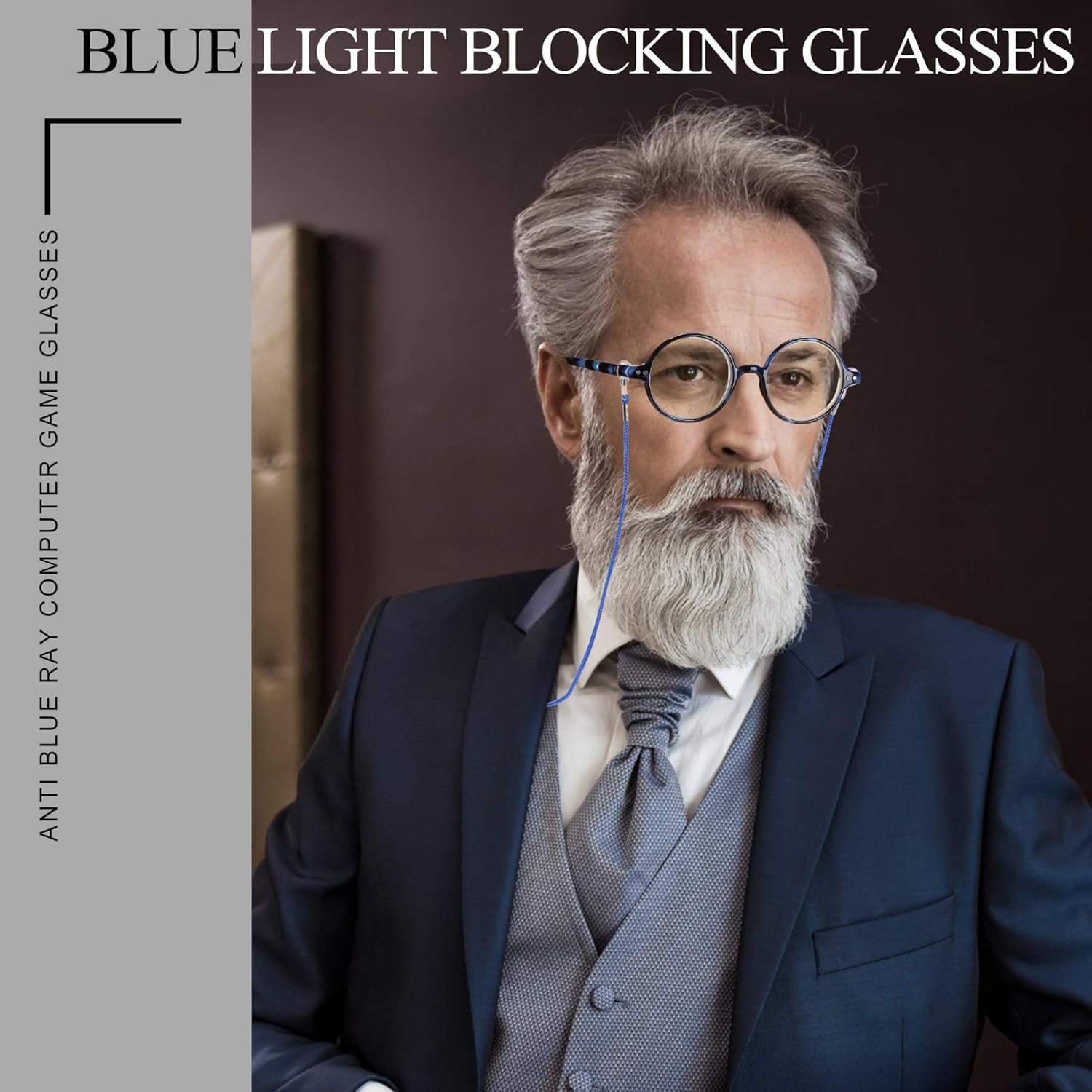 TISHUI Gafas de lectura redondas para mujeres y hombres, con bloqueo de luz azul, para lectores circulares, unisex, ultraligeros, lentes de tramposos