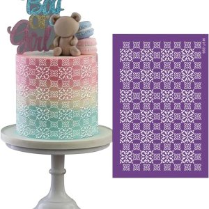 Plantilla para pastel de boda, plantilla de decoración de tartas de boda, decoración de bordes de flores, herramienta de fondant para decoración de Plantilla para pastel de boda, plantilla de decoración de tartas de boda, decoración de bordes de flores, herramienta de fondant para decoración de