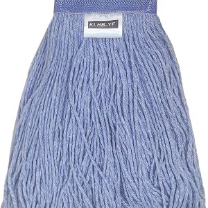 Cabezales de fregona de repuesto comerciales, trapeador de limpieza resistente, cuerda de extremo con bucle de algodón resistente, repuesto de Cabezales de fregona de repuesto comerciales, trapeador de limpieza resistente, cuerda de extremo con bucle de algodón resistente, repuesto de