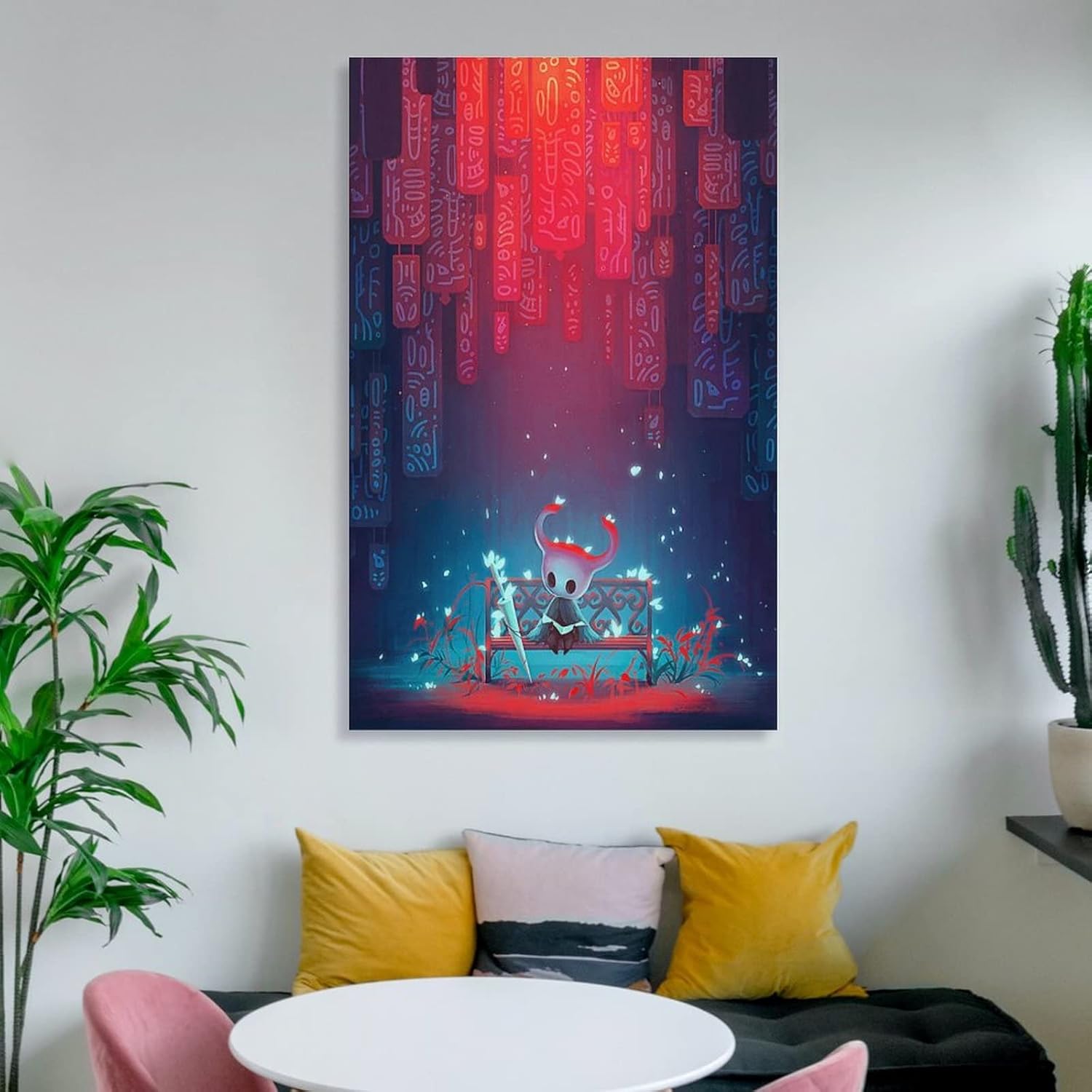 SNKB Póster de caballero hueco, pintura decorativa, lienzo, arte de pared, para sala de estar, dormitorio, 16 x 24 pulgadas (15.7 x 23.6 in)