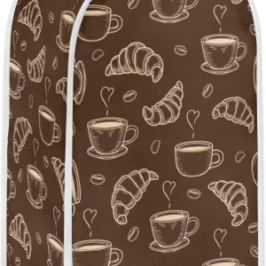 HUISEFOR Croissant – Fundas para licuadora con diseño de café, para electrodomésticos de cocina, cubierta antipolvo, lavable, antisalpicaduras, para HUISEFOR Croissant – Fundas para licuadora con diseño de café, para electrodomésticos de cocina, cubierta antipolvo, lavable, antisalpicaduras, para