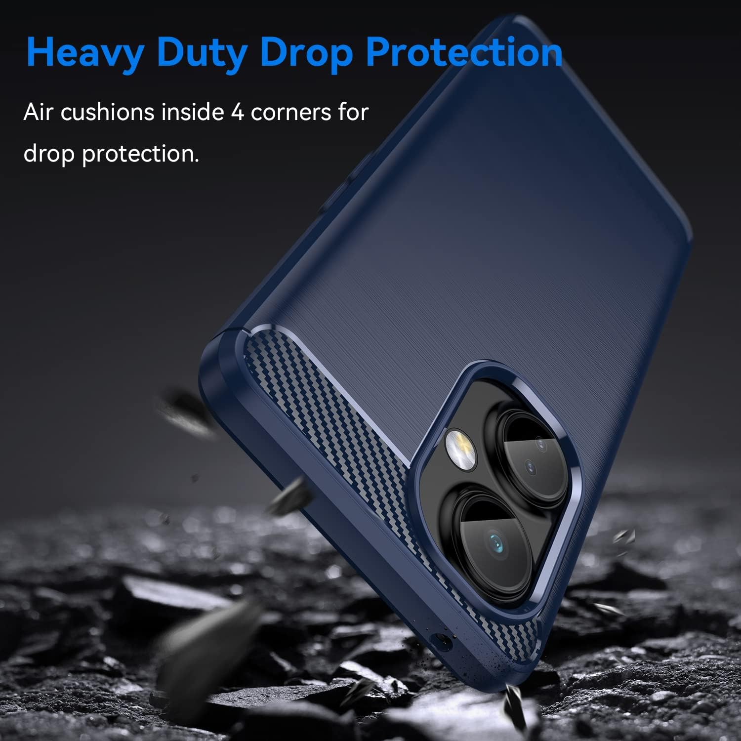 Asuwish Funda protectora de silicona para OnePlus Nord N30CE3 Lite con protector de pantalla de vidrio templado y accesorios de celda para OnePlus N